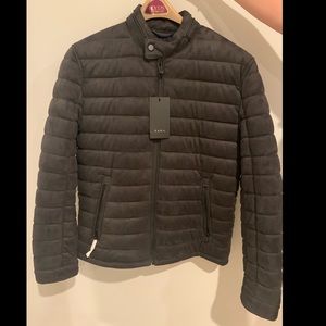 Men’s Suede Bomber